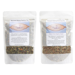 Newport Skinny Tea Program 21 days Natural teatox plan that aids Weight Loss Reduces Bloating Revitalizes Energy & Curbs Cravings